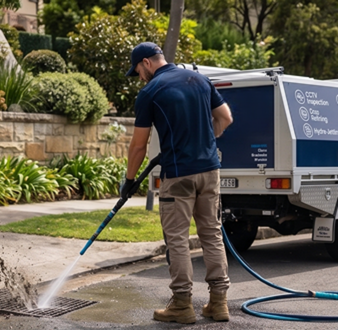 Smelly drain treatment